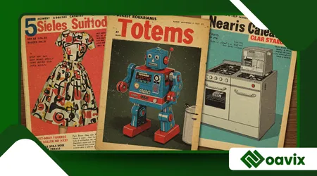 Catálogos de venta por revista: moda, juguetes y electrodomésticos que comprábamos sin ver en persona